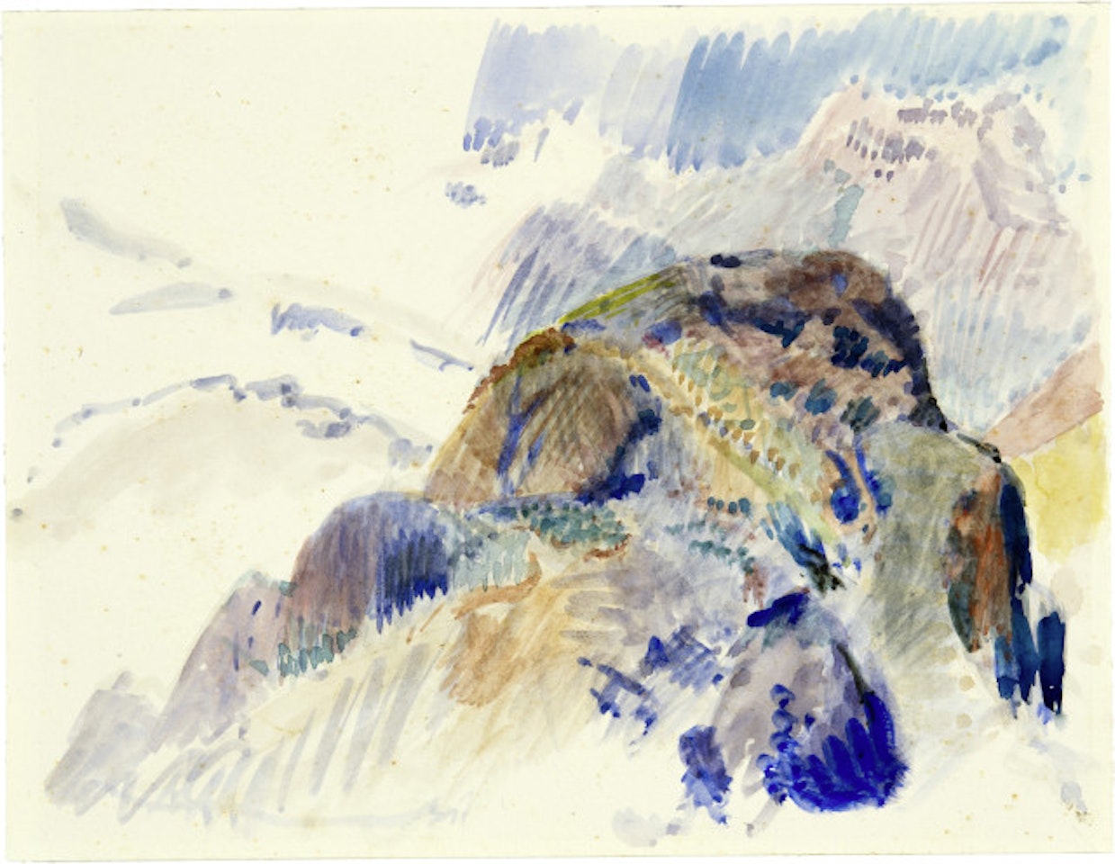 Riffelberg bei Zermatt (Studie) by Cuno Amiet