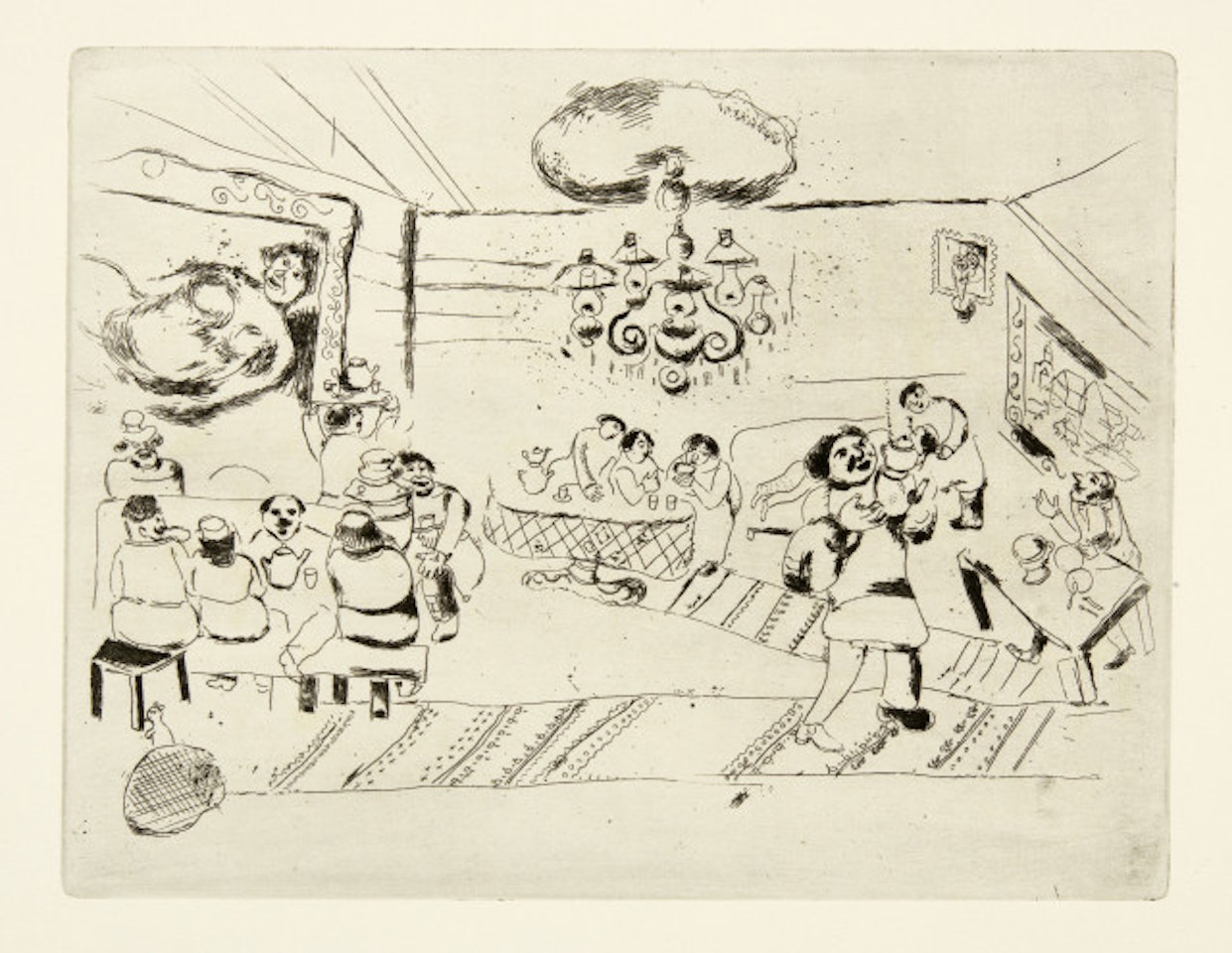 Nicolas Gogol - Dead Souls by Marc Chagall