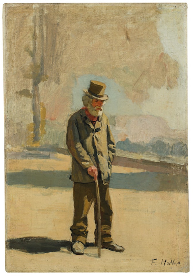 Alter Spaziergänger by Ferdinand Hodler