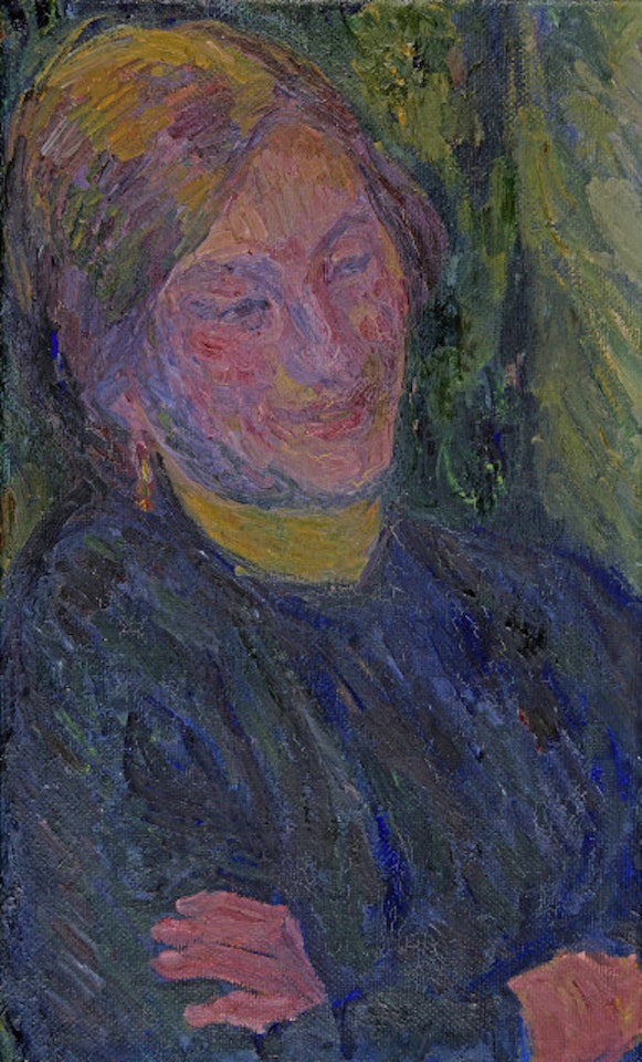 Bildnis Ottilia by Giovanni Giacometti