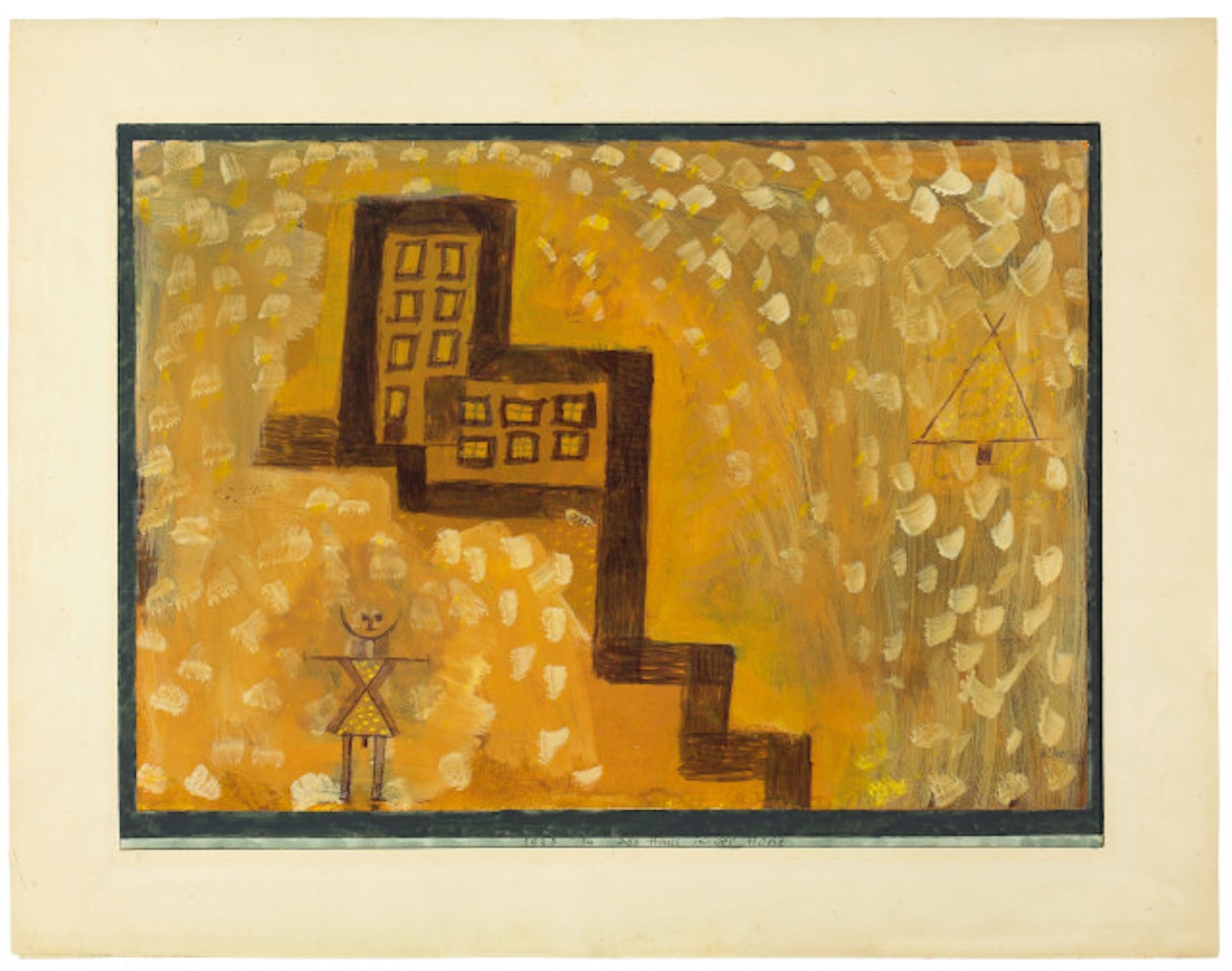 Das Haus in der Höhe by Paul Klee