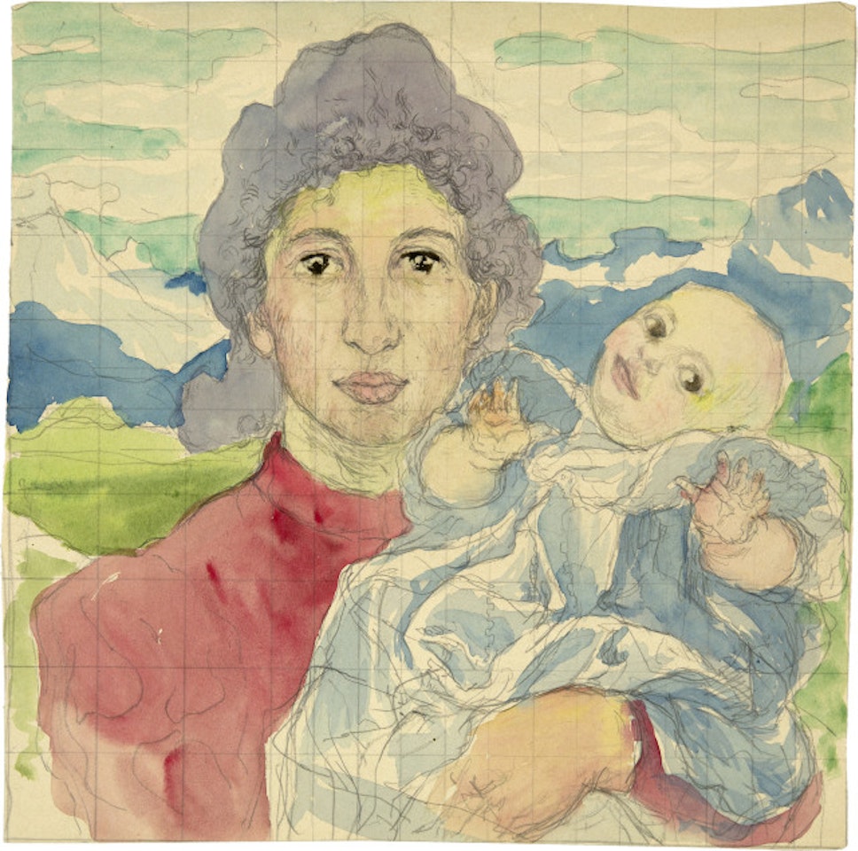 Annetta und Alberto by Giovanni Giacometti