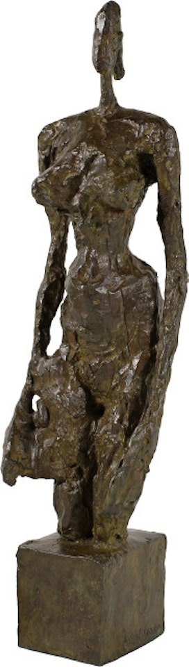 Nu debout sur socle cubique by Alberto Giacometti