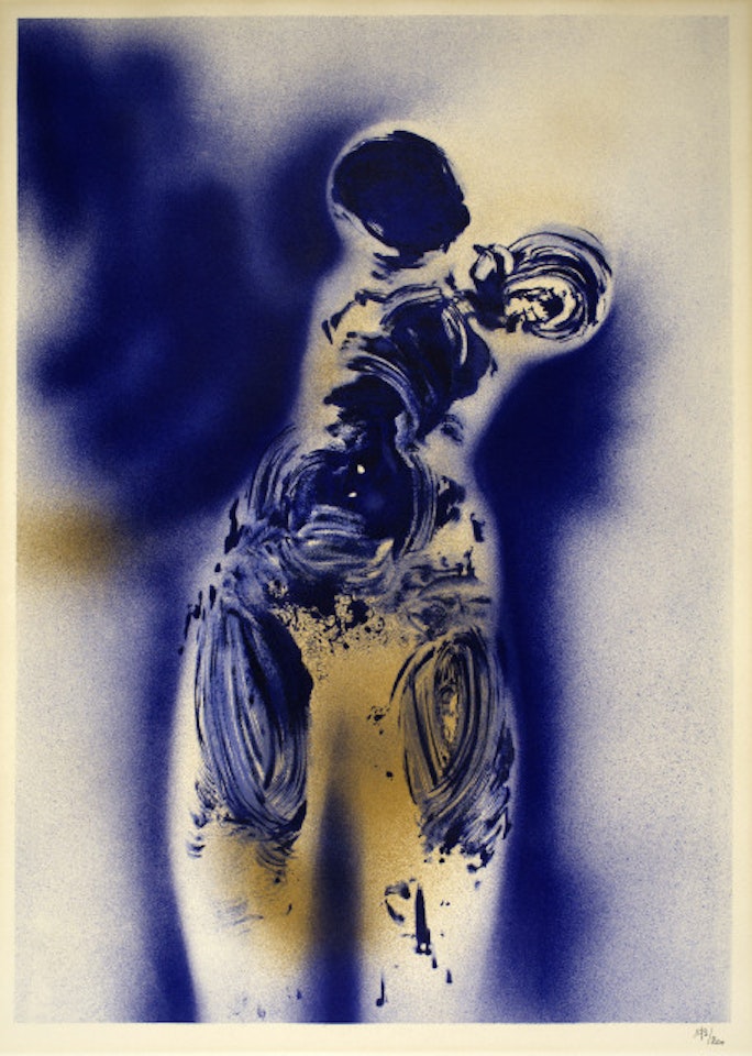 Anthropométrie (ANT 7) by Yves Klein