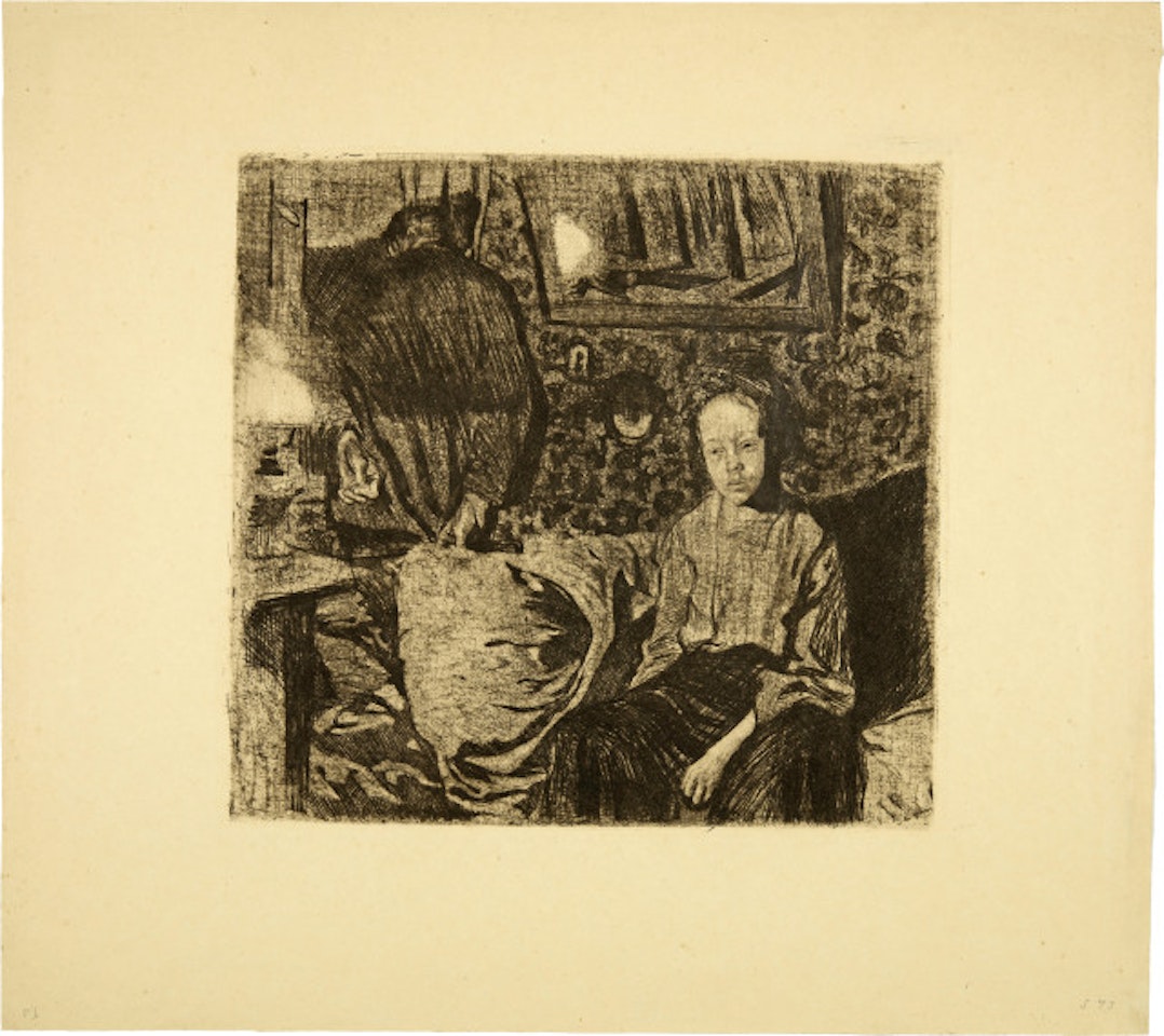 Junges Paar by Kathe Kollwitz
