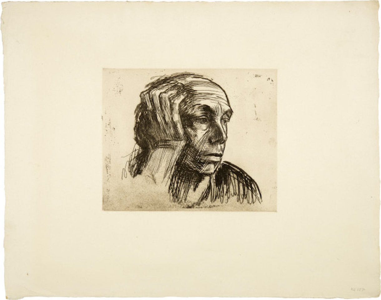 Selbstbildnis. - Selbstbildnis by Kathe Kollwitz