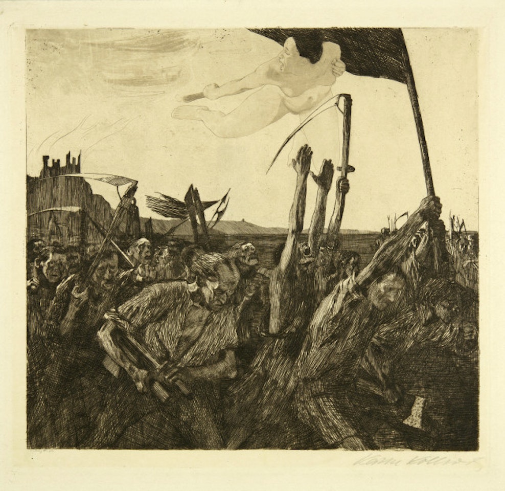 Aufruhr by Kathe Kollwitz