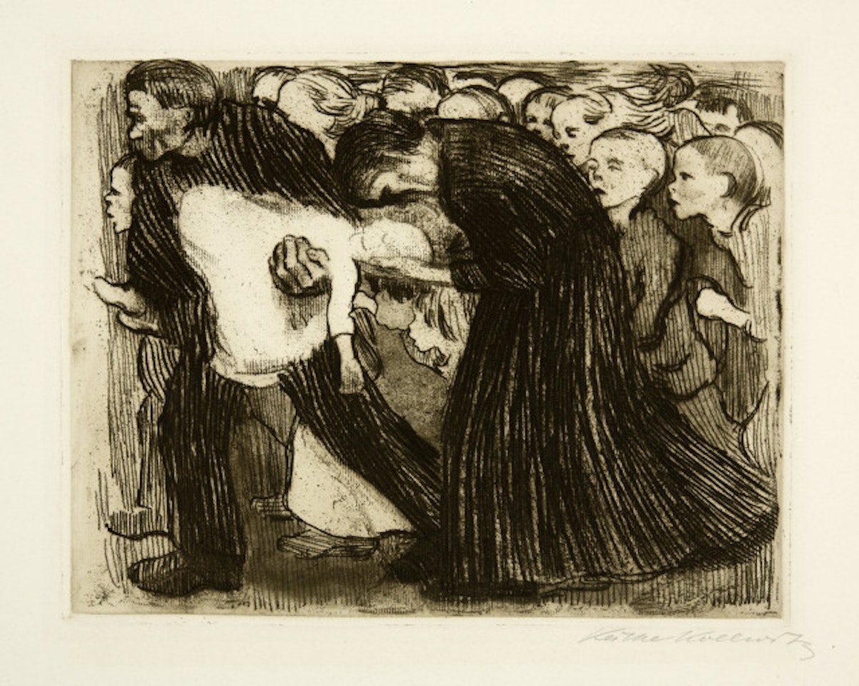 Run over by Kathe Kollwitz