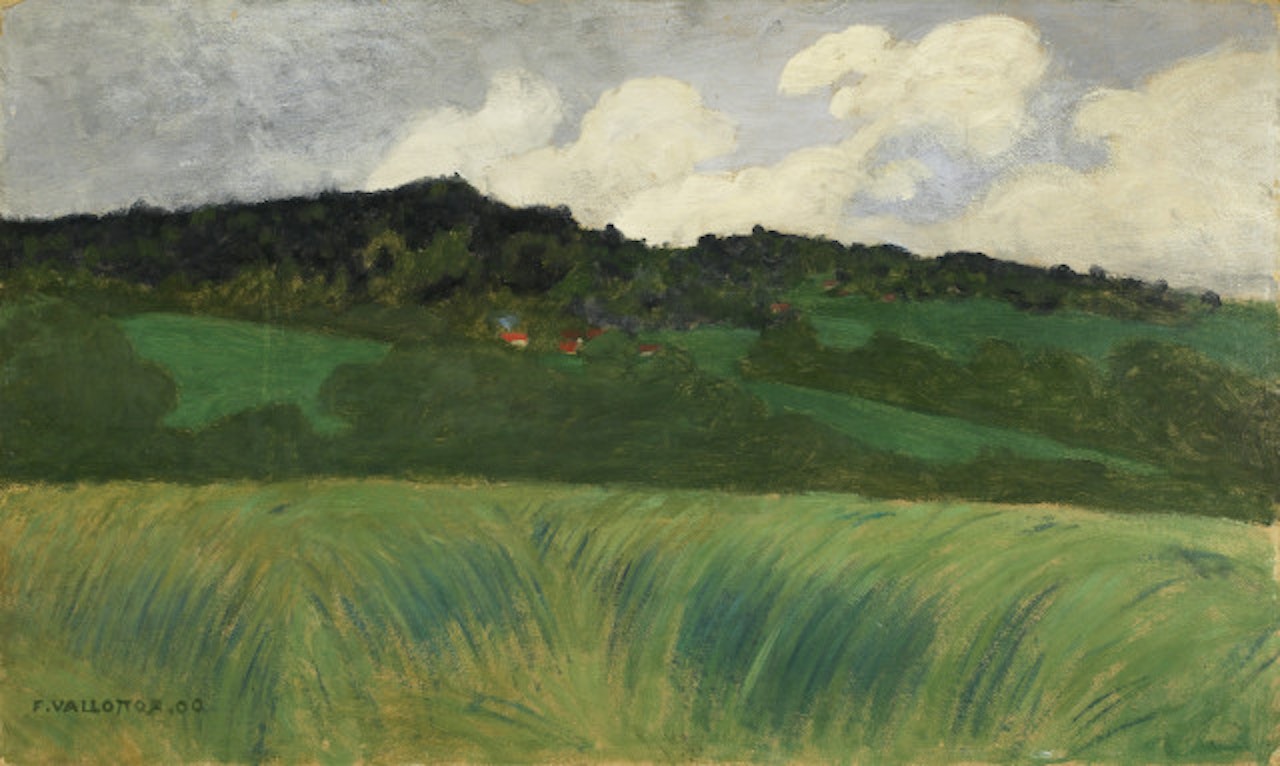 Paysage à la Naz by Félix Vallotton