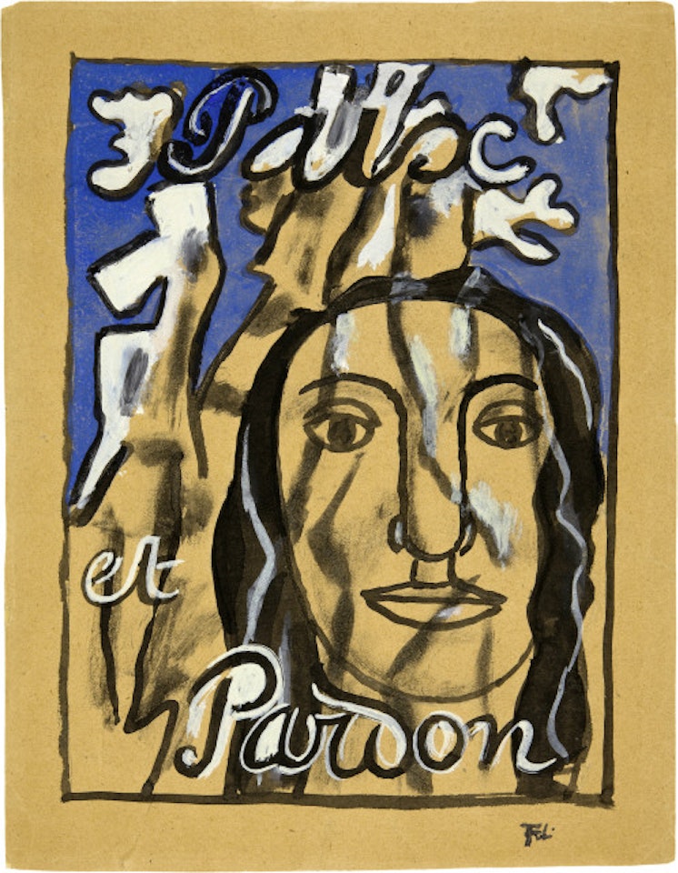 Étude pour «La Basilique Universelle du Pardon et de la Paix" by Fernand Leger