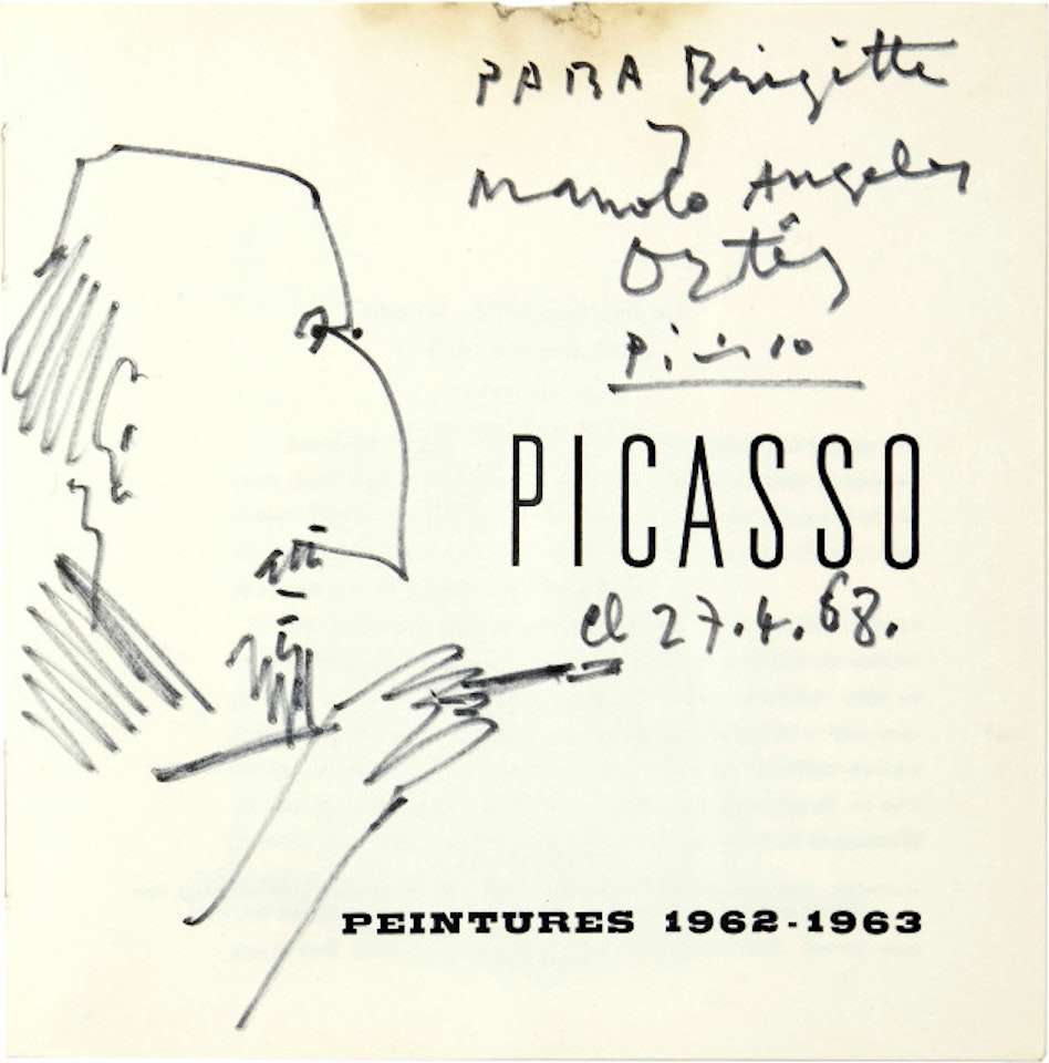 Porträt eines Malers by Pablo Picasso