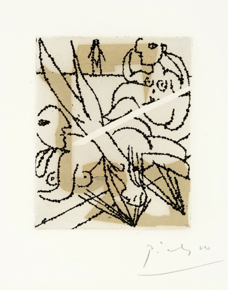 La plongeuse by Pablo Picasso