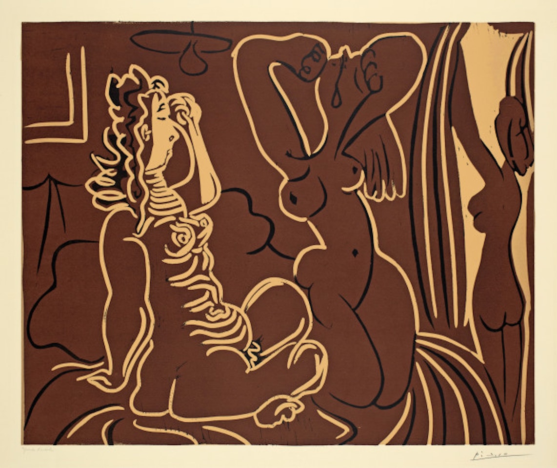  Three women waking up by Pablo Picasso