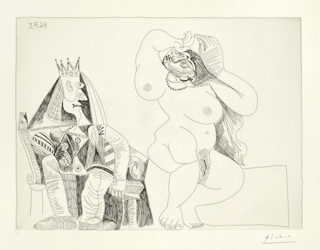 Salomé dansant pour Hérode by Pablo Picasso