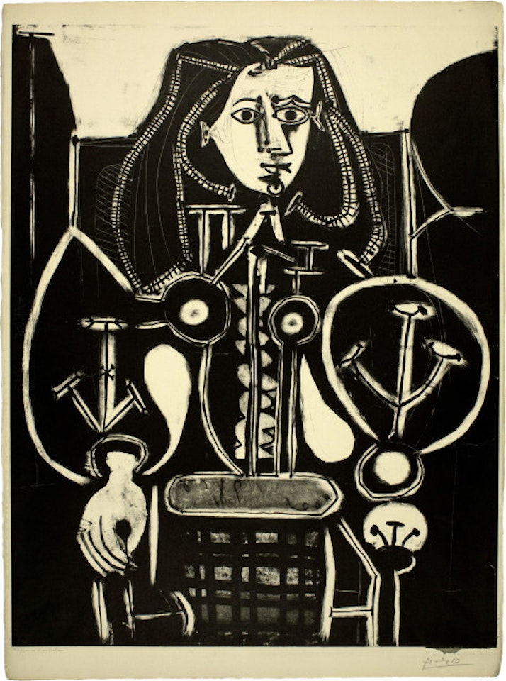 Femme au fauteuil No. 4 by Pablo Picasso