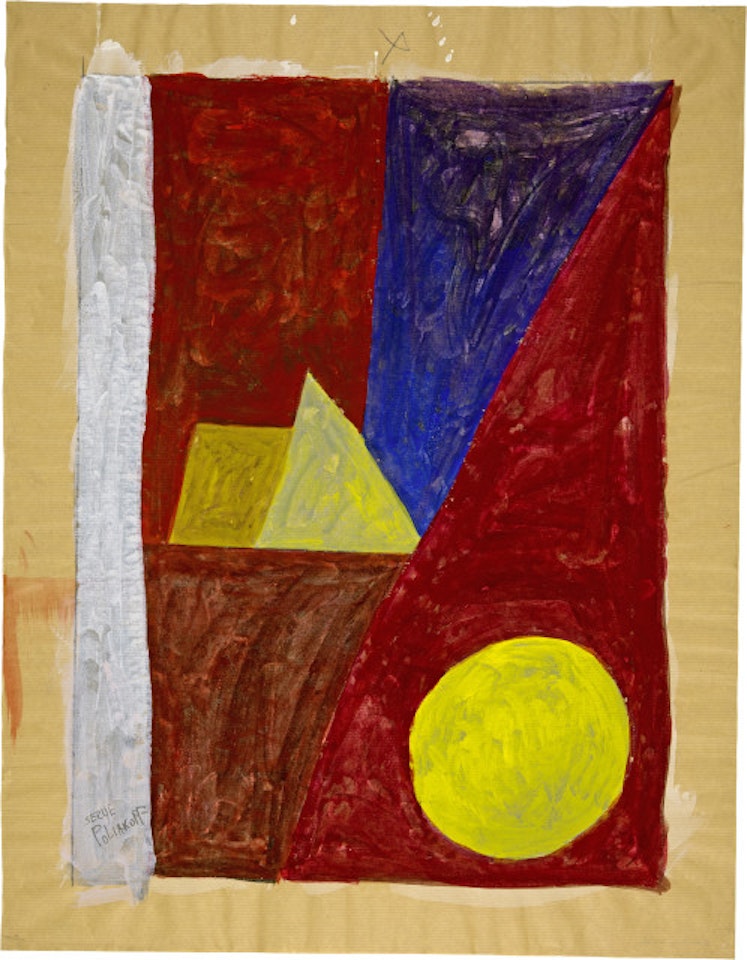 Composition au cercle by Serge Poliakoff