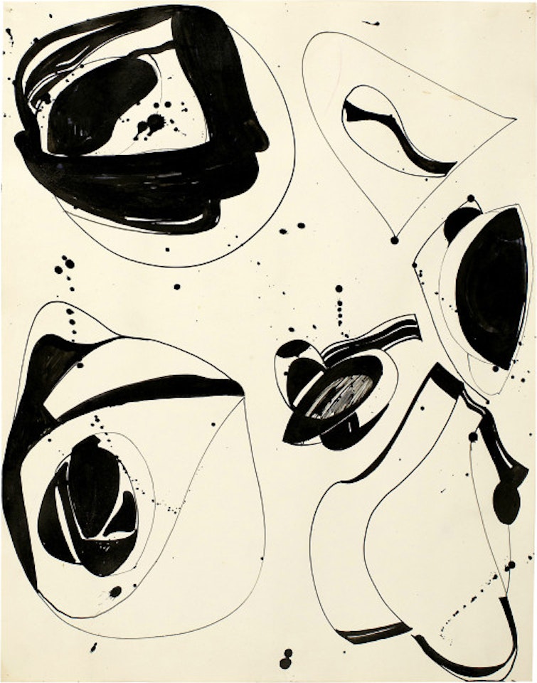 Untitled (Sketch) by Sam Francis