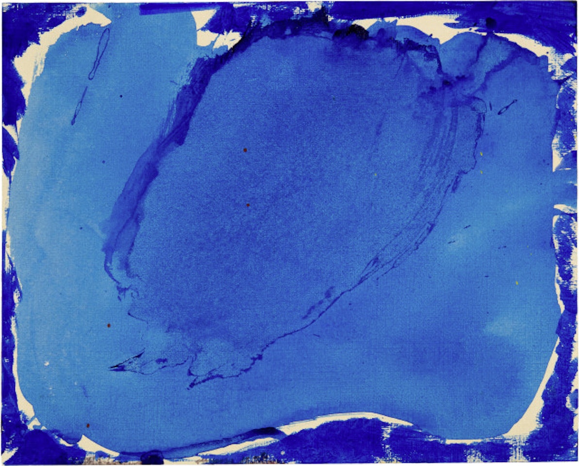 Untitled (Blue) by Sam Francis