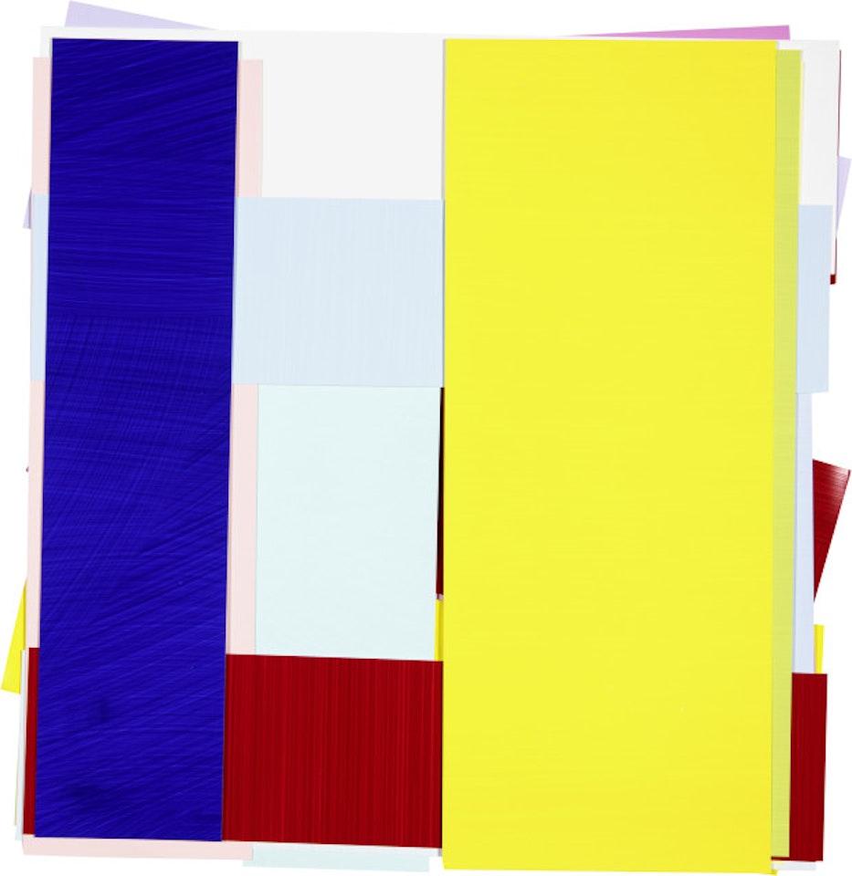 17 Farben 20 Stäbe A by Imi Knoebel