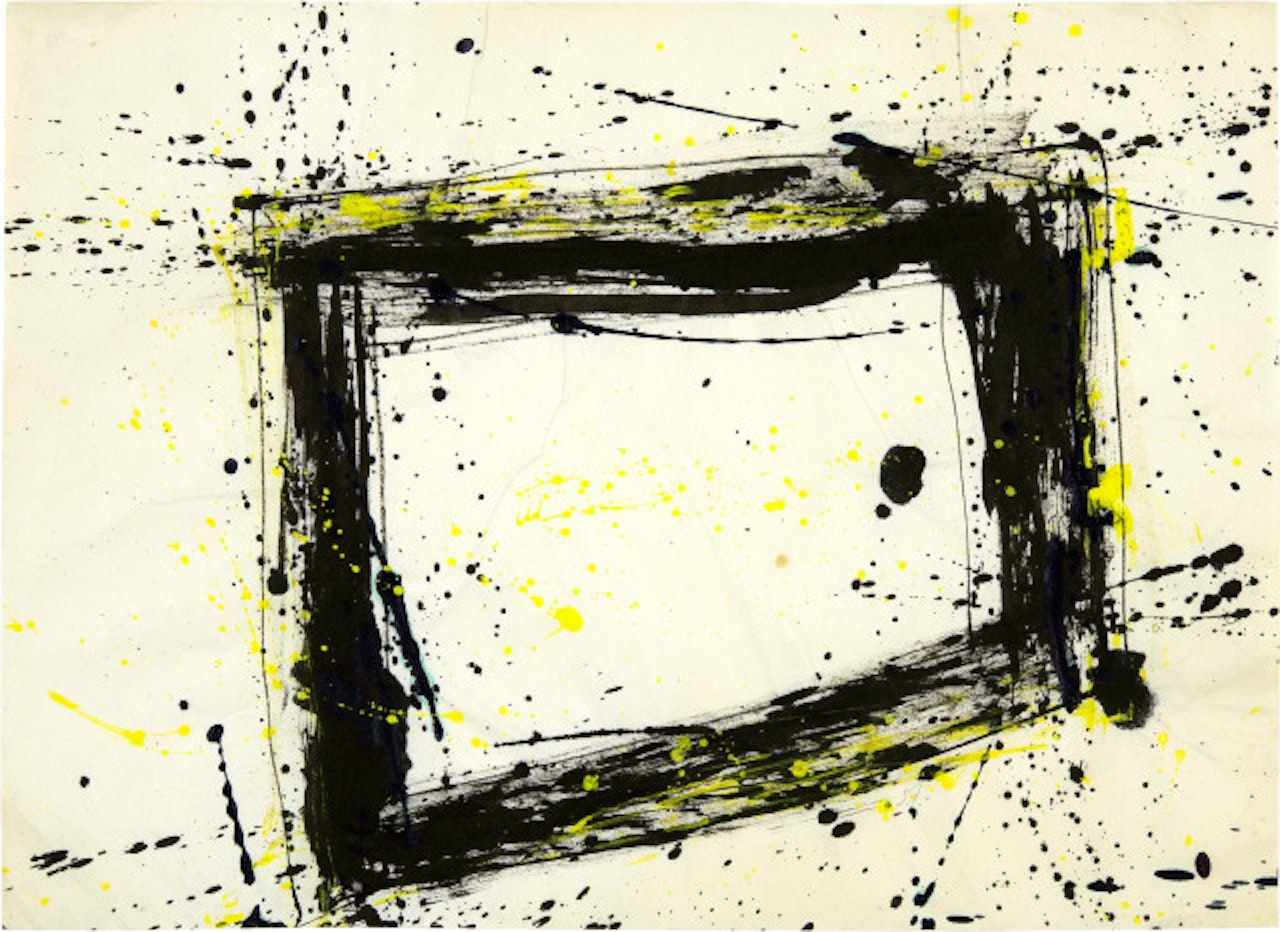 Square. SF 74-413 by Sam Francis