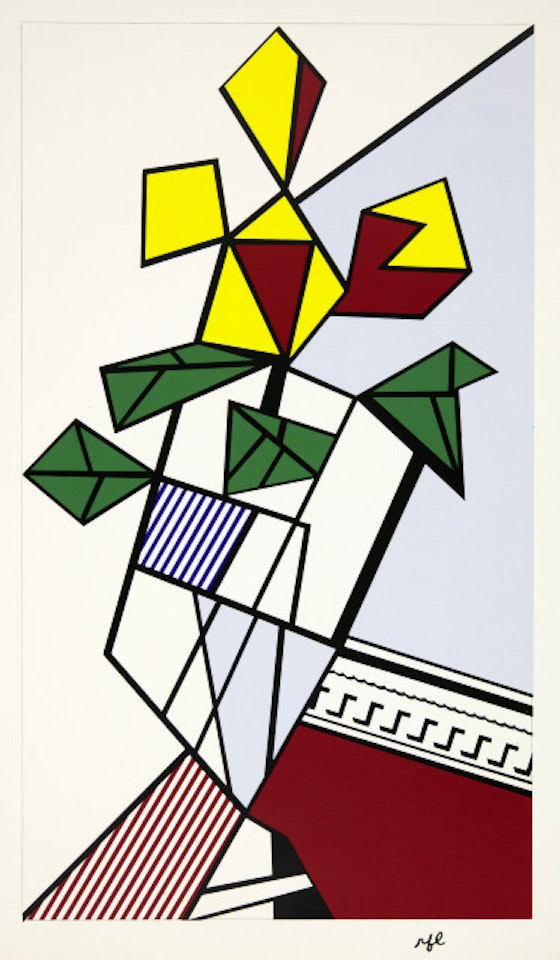 Flowers. by Roy Lichtenstein