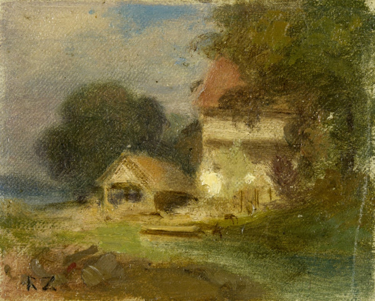 Die Mühle von Ratshausen by Robert Zünd