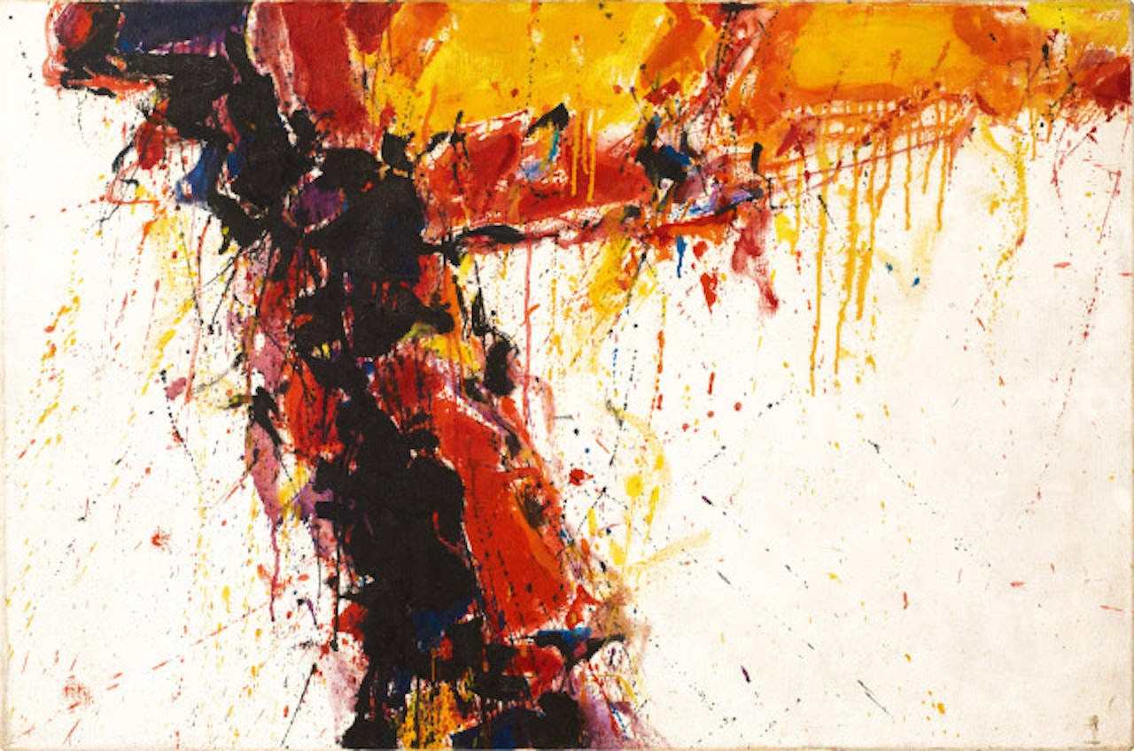 Study for Moby Dick by Sam Francis