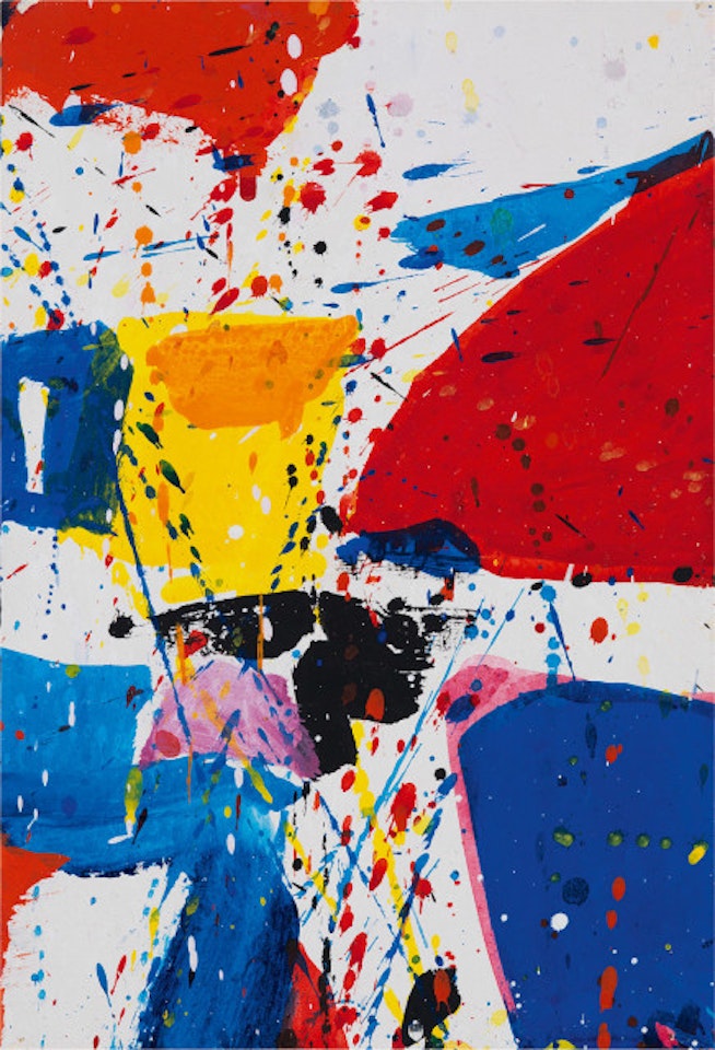Homage to Jensen by Sam Francis