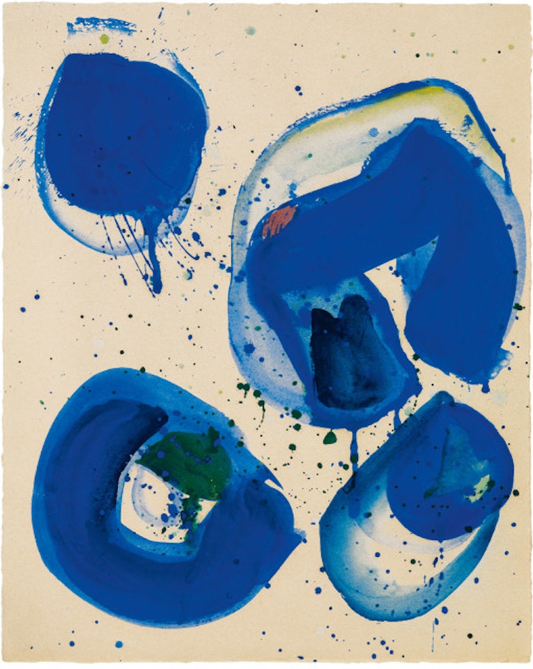 Blue Balls by Sam Francis