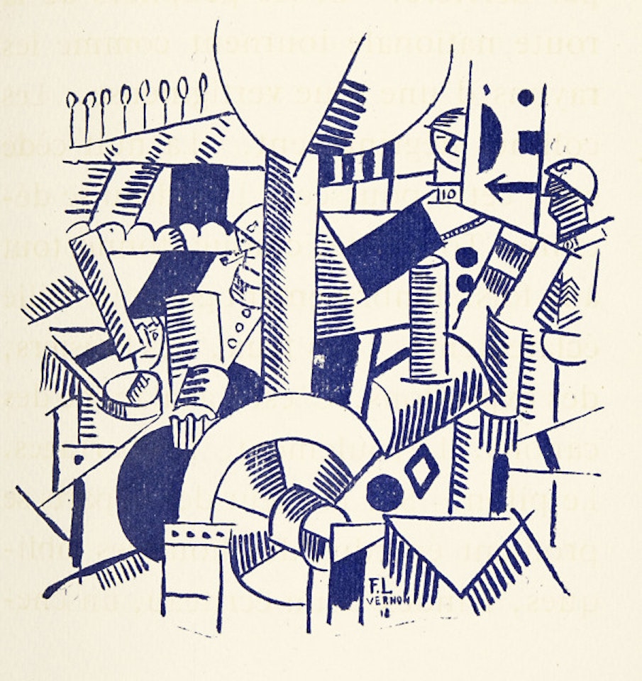J"ai tué. Prose by Monsieur Blaise Cendrars and 5 designs by Monsieur Fernand Léger by Fernand Leger