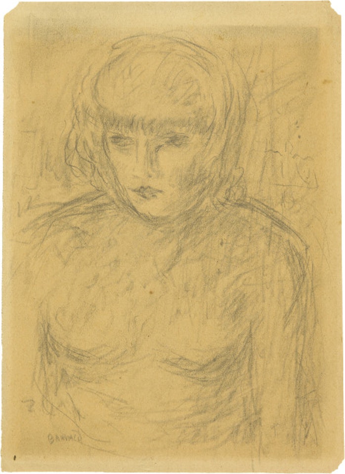 Tête de femme by Pierre Bonnard