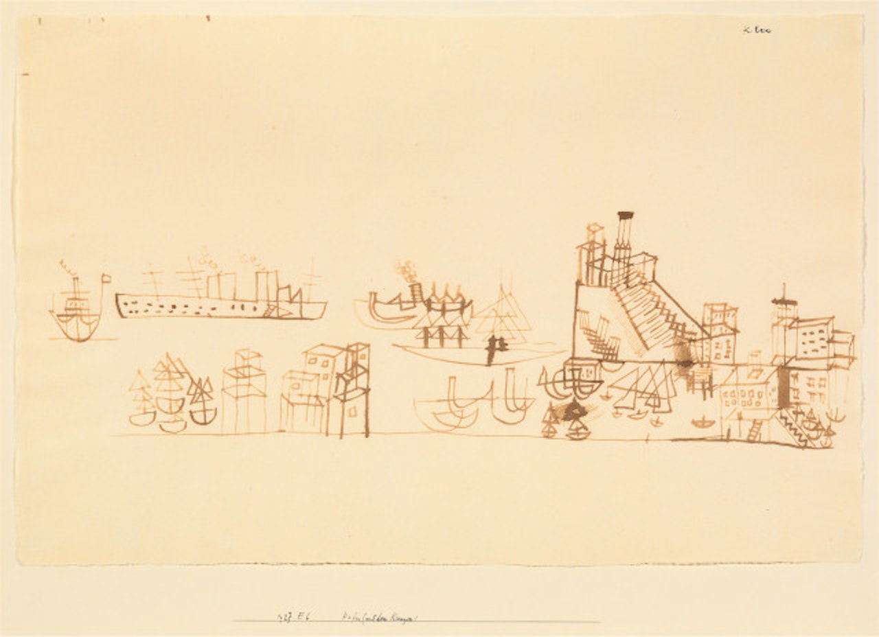 Port (by cruiser) by Paul Klee