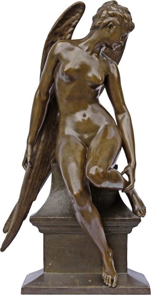 Hirondelle bléssée by Alfred Boucher