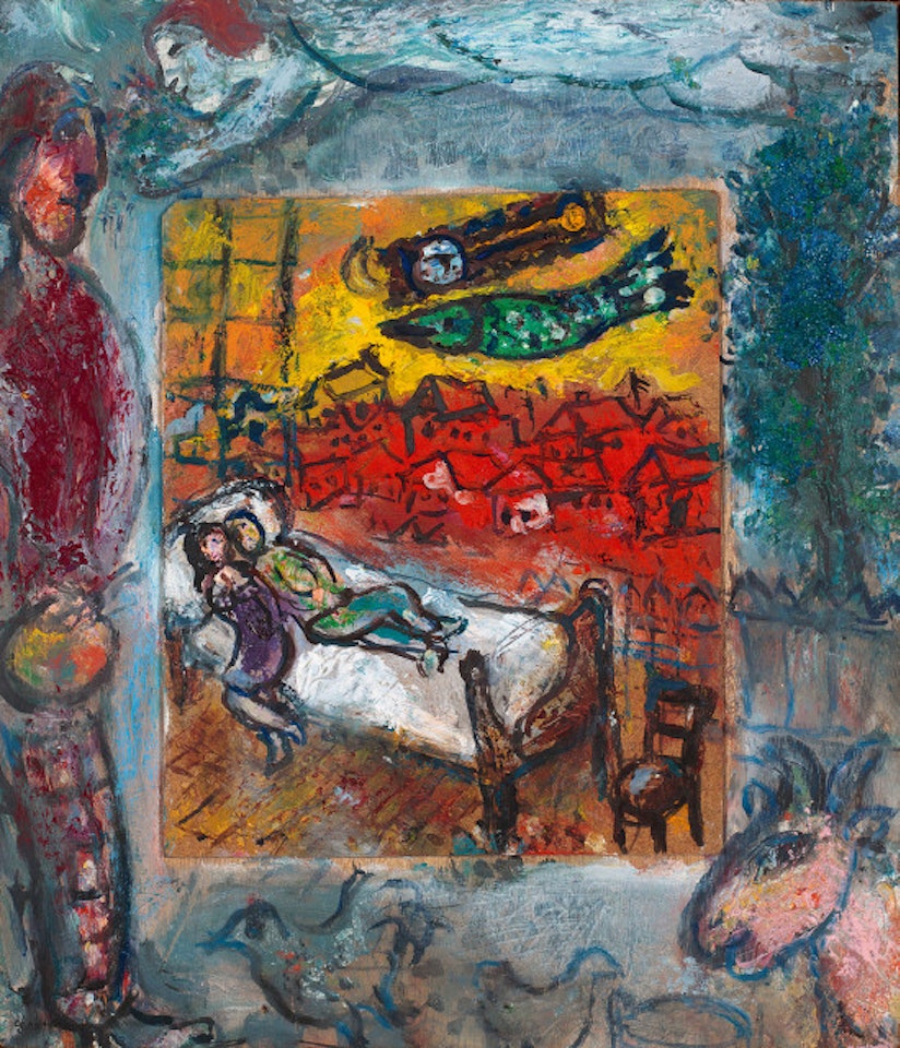 La vision du peintre by Marc Chagall