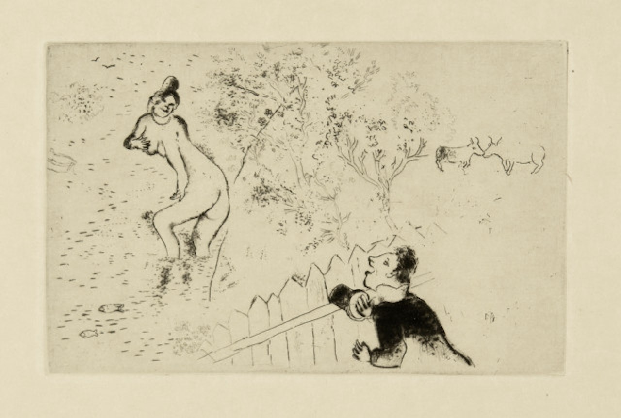 L"Envie III by Marc Chagall