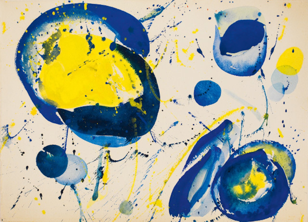 Blue Balls by Sam Francis