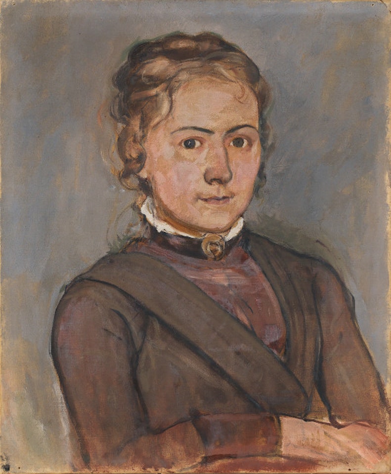 Portrait of Agnes Jakobi by Ferdinand Hodler