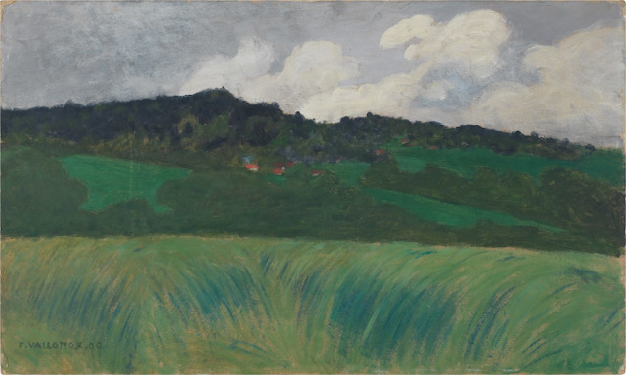 Paysage à la Naz by Félix Vallotton