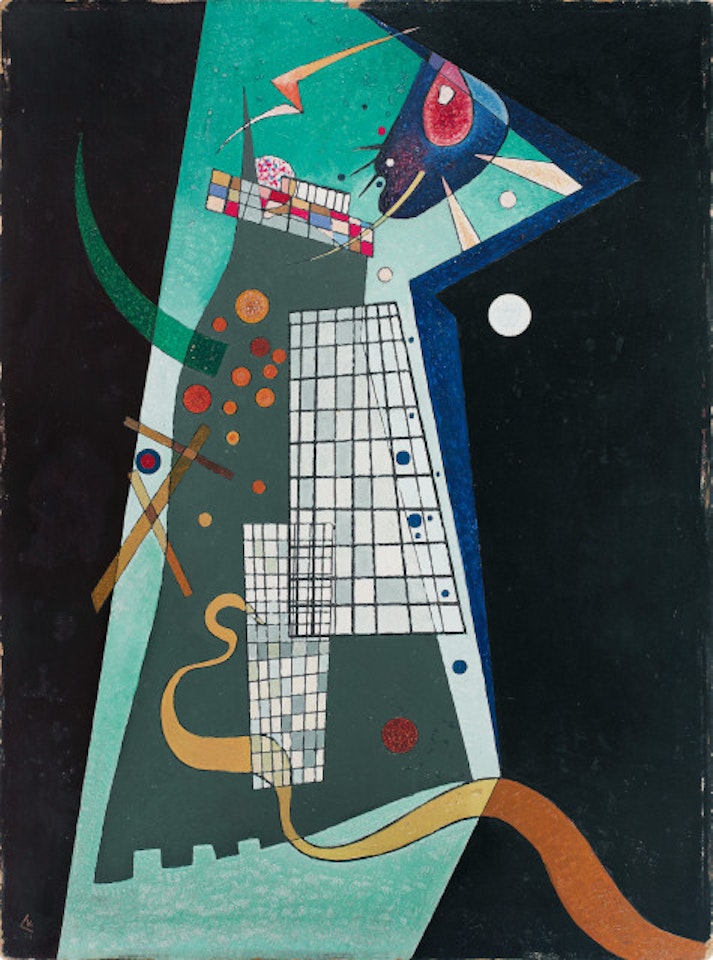Cleft/fissure by Wassily Kandinsky
