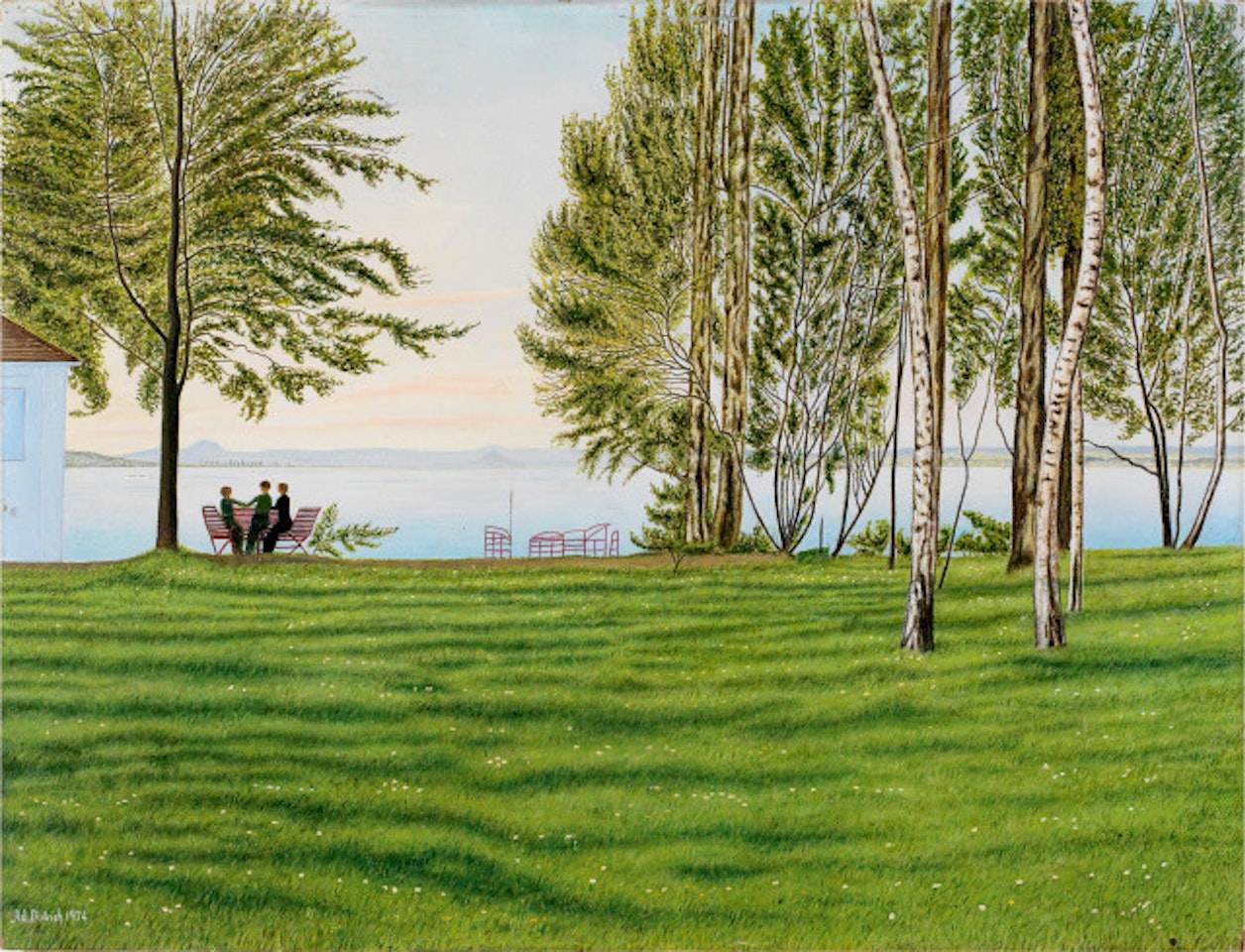 Undersea landscape with Hohentwiel by Adolf Dietrich