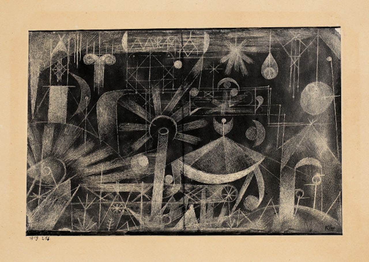 Night music - nightly musical by Paul Klee