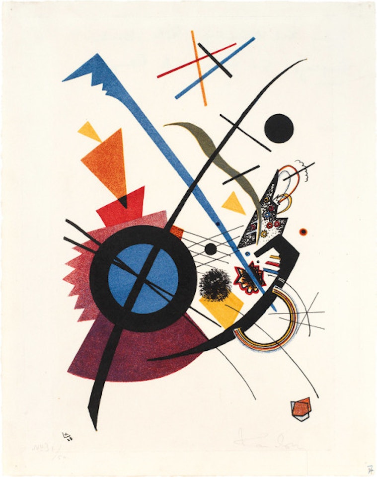 Violet by Wassily Kandinsky
