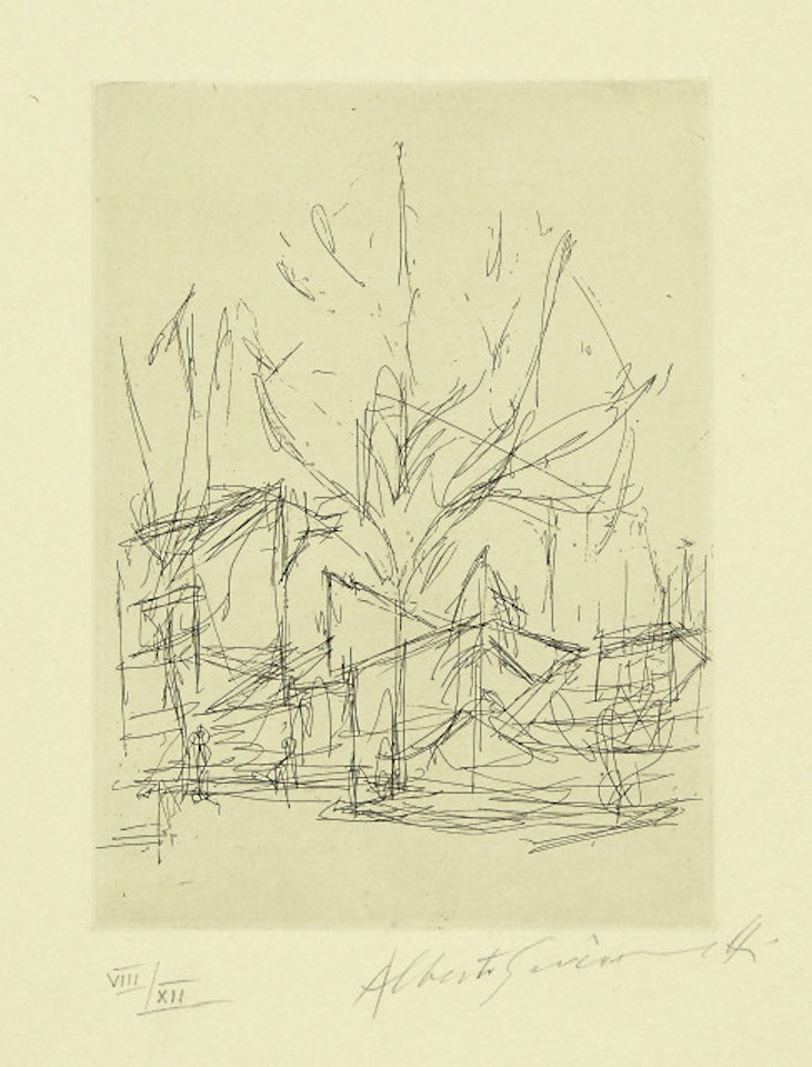 L"Arbre V by Alberto Giacometti