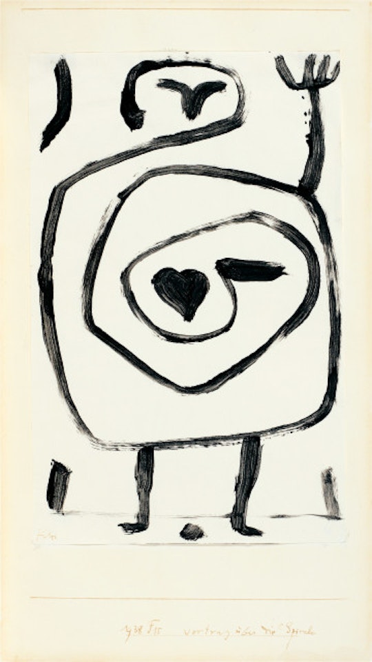 Lecture on the spiral by Paul Klee