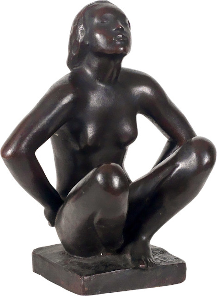 Crouching ones by Georg Kolbe