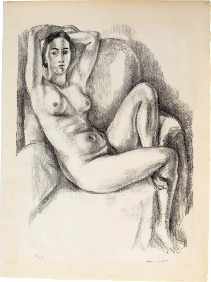 Now, au coussin bleu by Henri Matisse