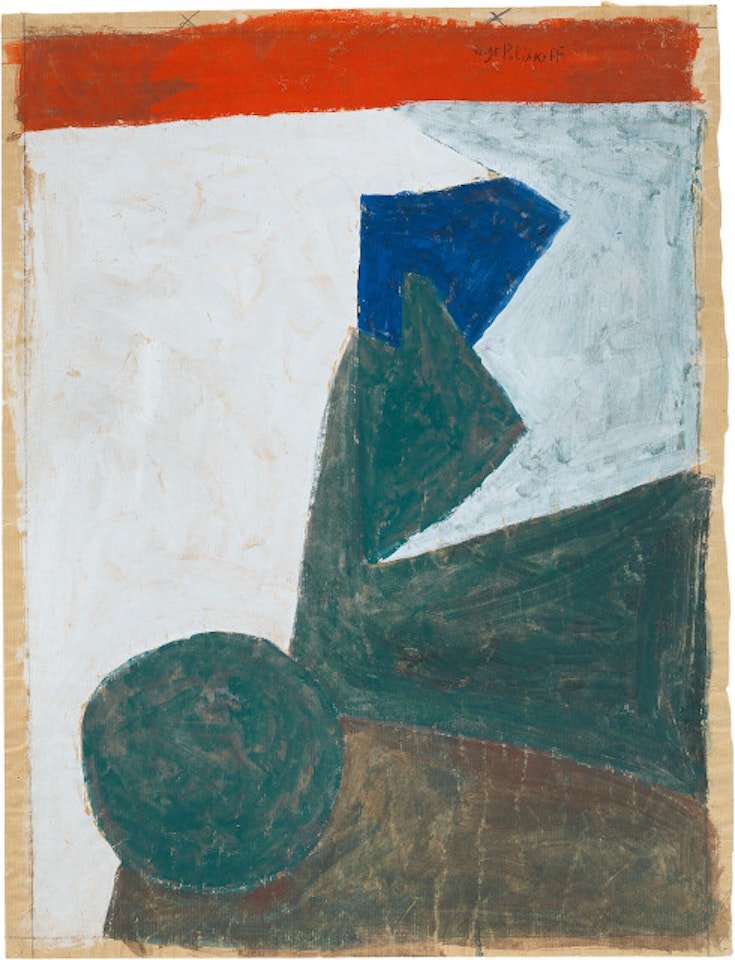 Composition abstract 54-136 by Serge Poliakoff