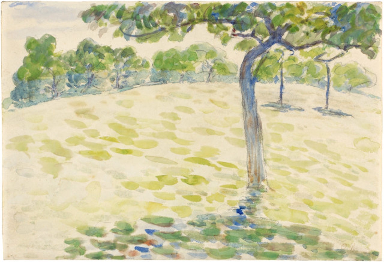 Pommier à Éragny by Camille Pissarro