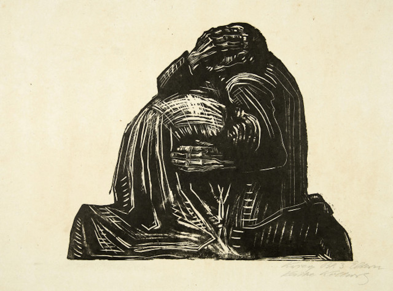 Sheet 3 of the episode "The War" by Kathe Kollwitz