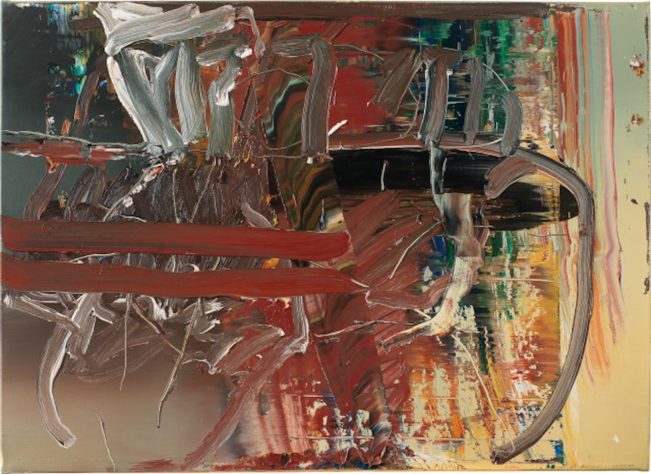 Abstract image by Gerhard Richter